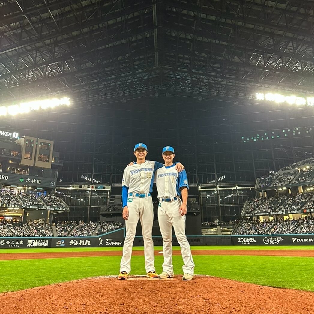 松本剛 メジャー移籍の上沢に応援メッセージ🔥「全力で応援してます📣✊」