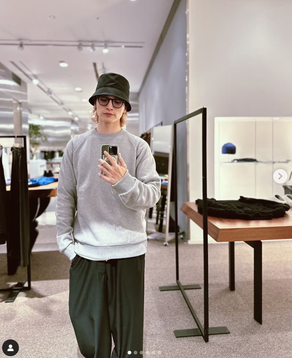 玉森裕太　秋のシンプルコーディネート