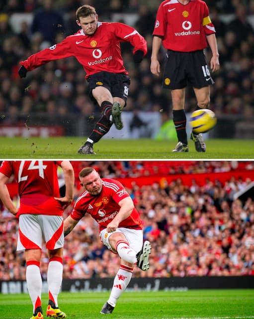 マンU ルーニーの衝撃直接FK弾に「Forever young」と反応！