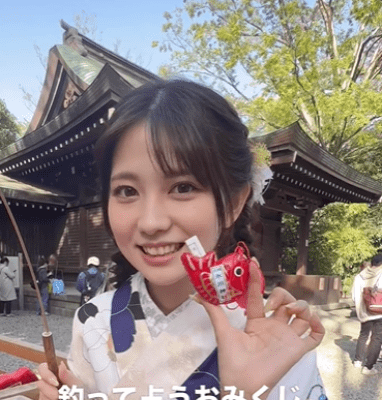 可愛すぎる着物姿のせきぐちりさ、