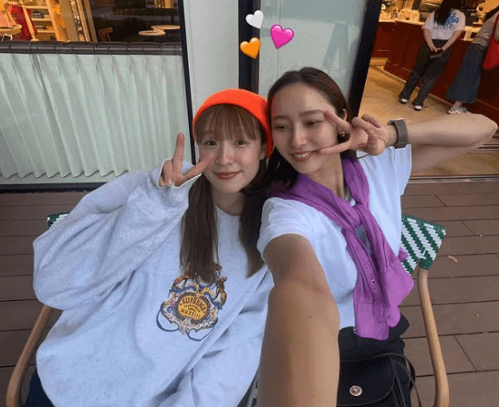 「高校の頃から仲よしなのよ」美女ハンドボーラー、キュートなバスケット選手の誕生日祝い！2Sが誉れ高いと話題に