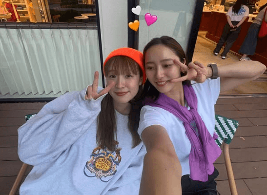 「高校の頃から仲よしなのよ」美女ハンドボーラー、キュートなバスケット選手の誕生日祝い！2Sが誉れ高いと話題に