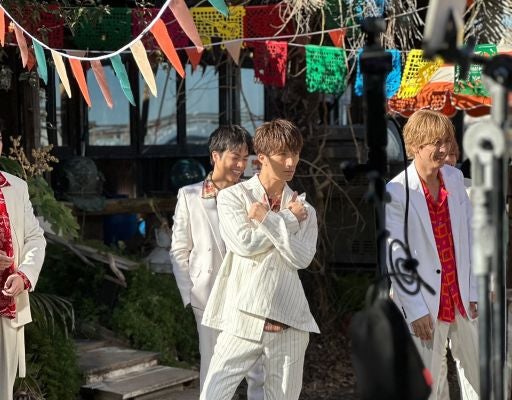 WEST.濵田崇裕がMV撮影の