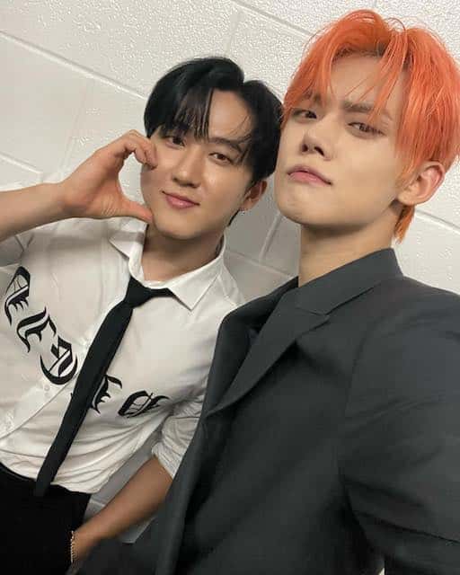 TXT・ ヨンジュンが仲の良いアイドルとの2Sを公開📸✨