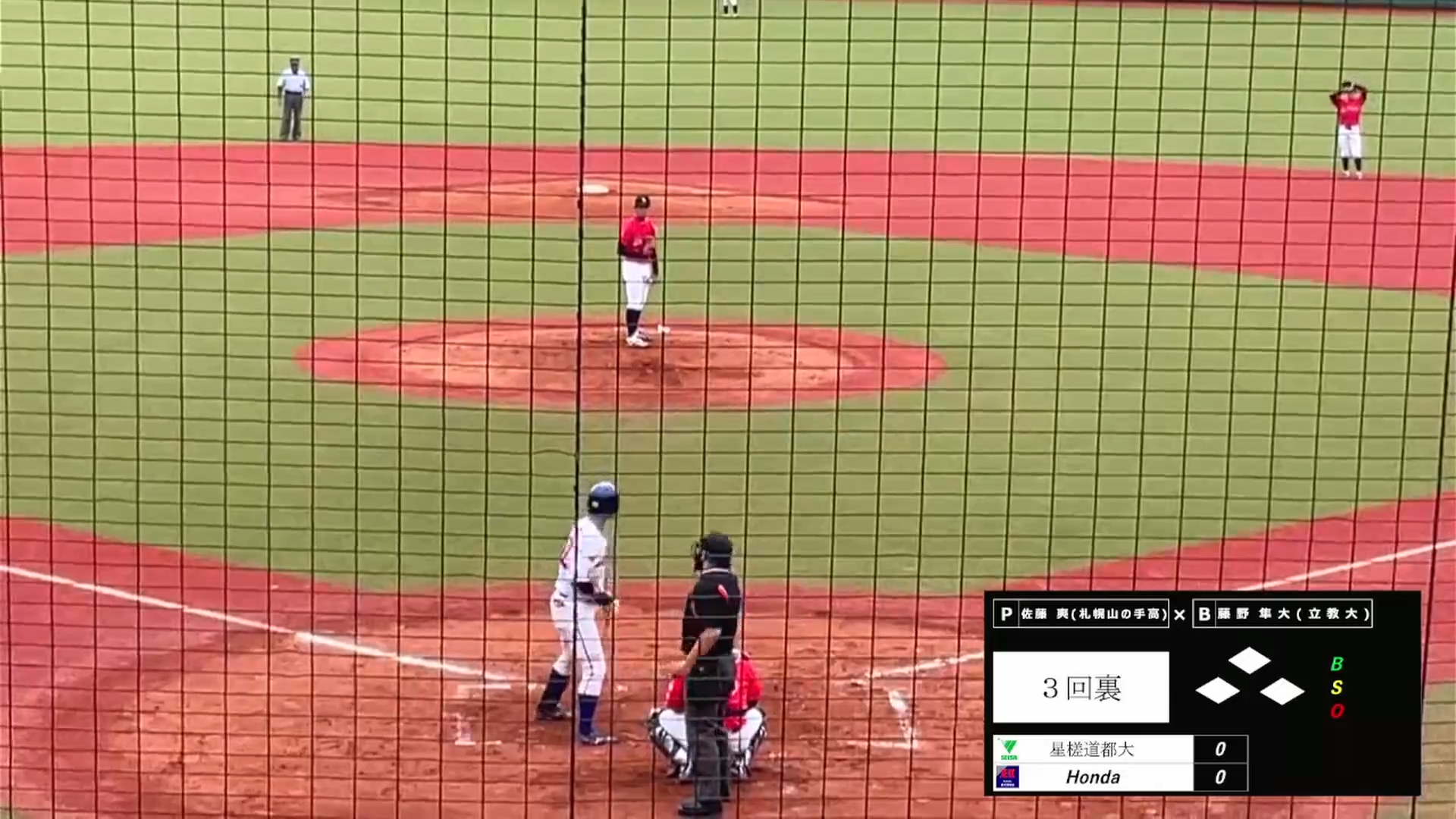 第4回タンチョウリーグinくしろ 8月19日 星槎道都大学vs.Honda