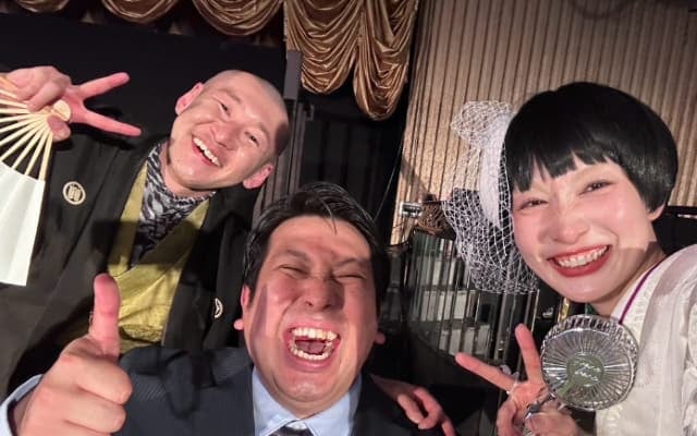 ジャンボたかおがマブダチの結婚式に出席「最高の式でした」