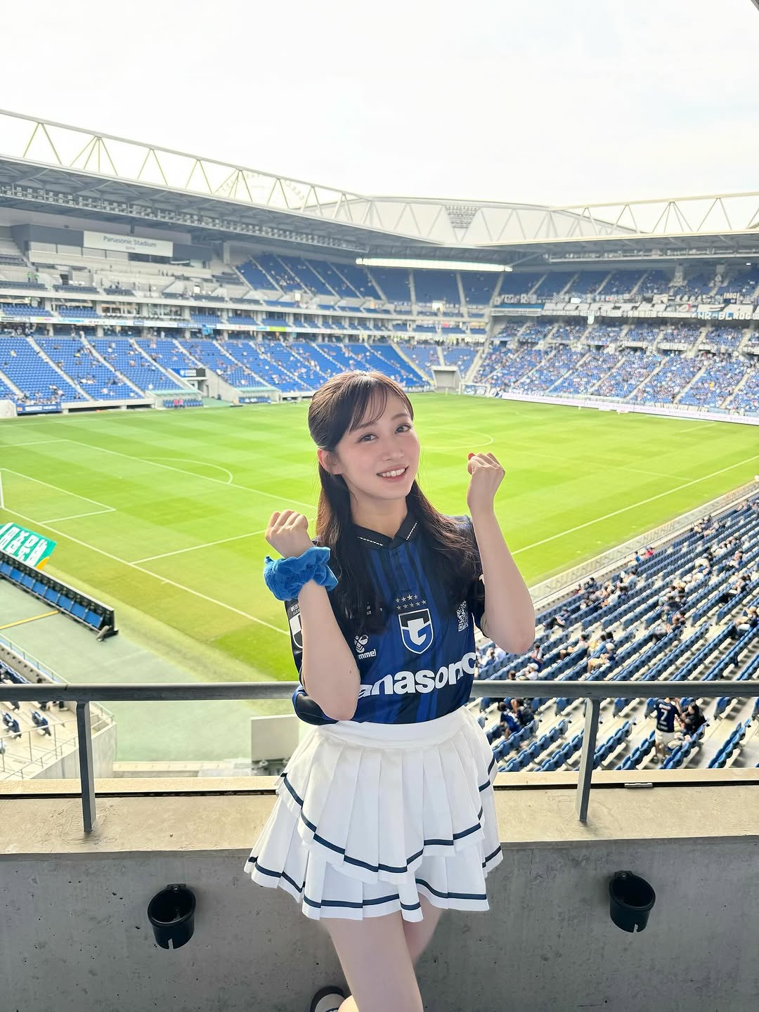 川上千尋「卒業前に応援できて幸せ」ガンバ大阪勝利で特別な思い出