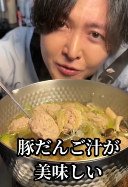 料理研究家・リュウジ 【豚だんご汁】のレシピ公開！ボリューミーで他のおかずがいらないと話題に！