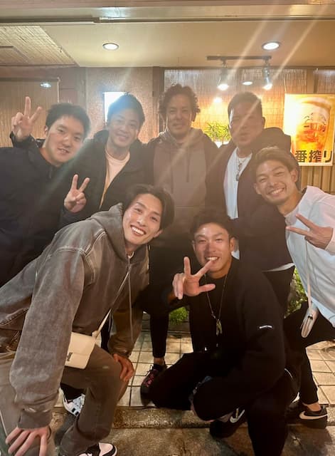 SB又吉 比嘉の引退を労う