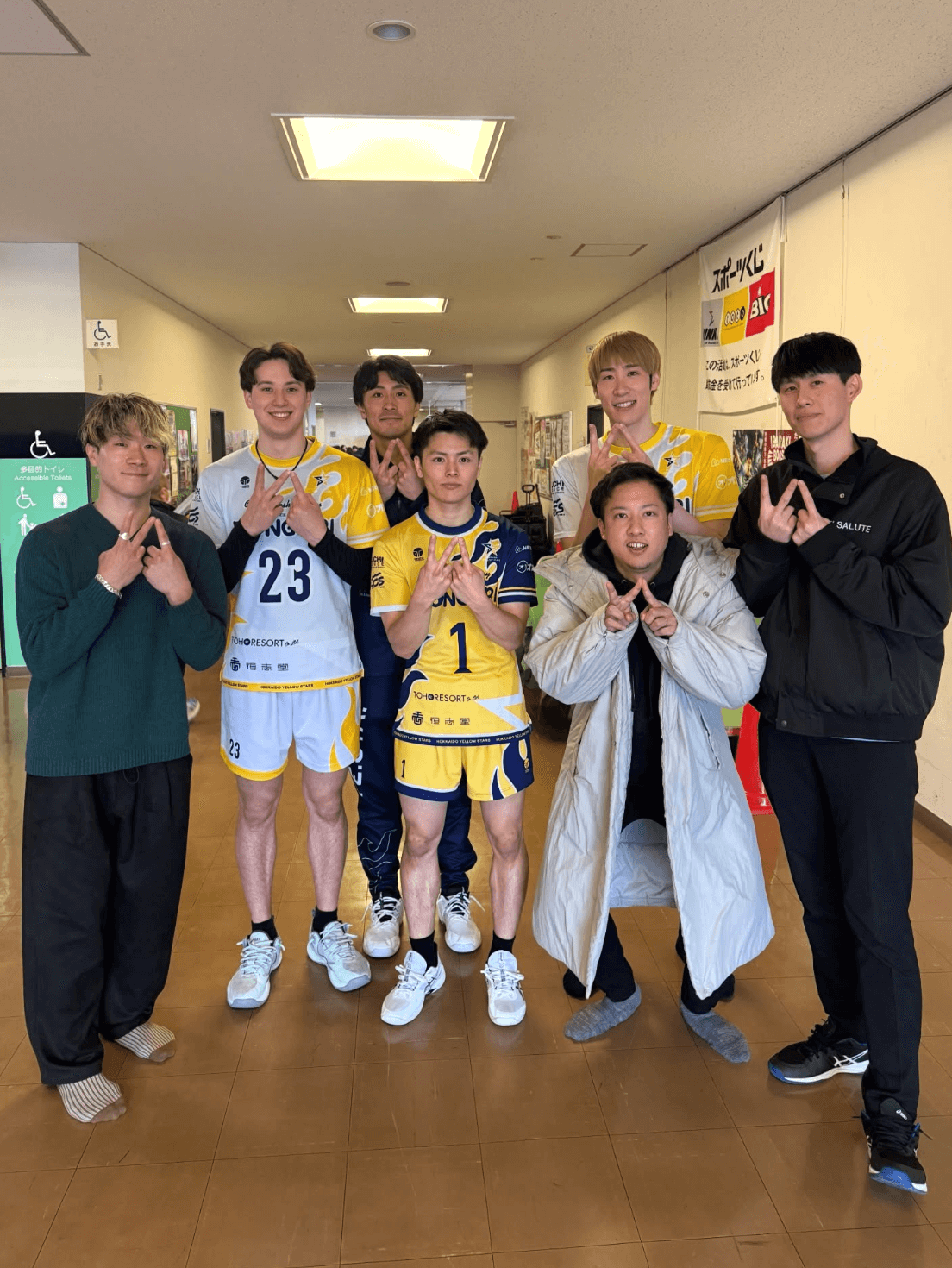 ビークイックのおだこう、北海道イエロースターズ戦を現地観戦