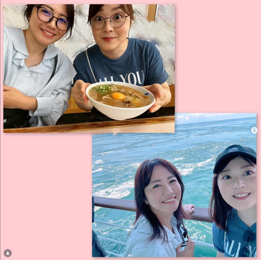 水卜麻美、夏の徳島旅を振り返るSNS投稿　磯山さやかとの思い出ショットと名所巡りを報告