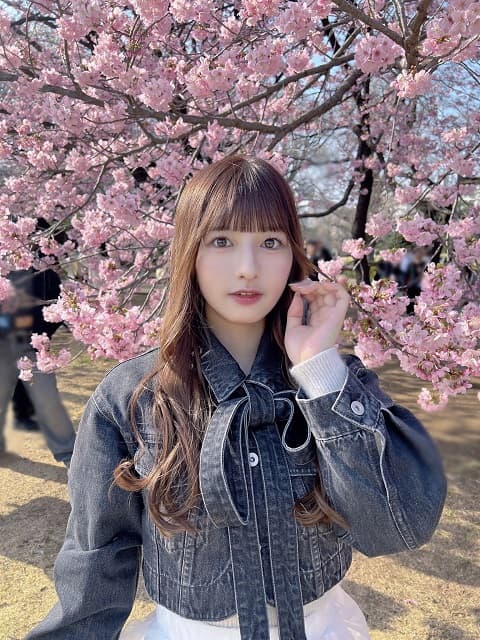 「とても爽やかでカワイイ！」≠ME 河口夏音が激カワ桜ショットとともに春ソングを紹介