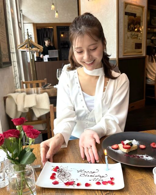 今井美桜のバースデーショット。お気に入りに包まれた幸せなひととき