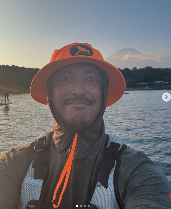 池内博之、インスタで本栖湖キャンプを満喫！富士山の絶景と共にリフレッシュ