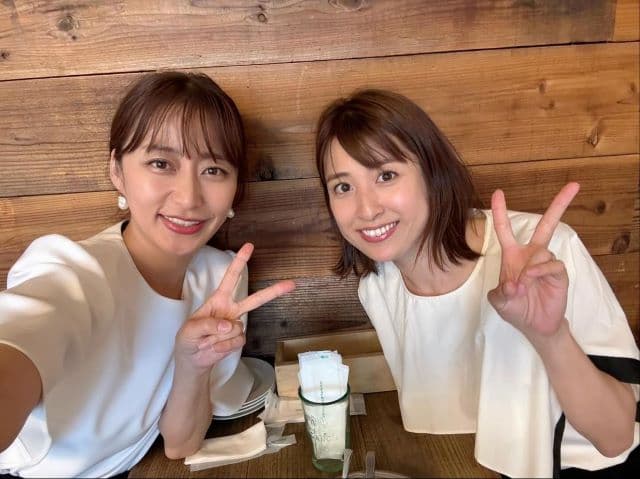 元TBS枡田絵理奈、3人のママになっても美しさ健在 後輩アナとの貴重な2ショットを公開