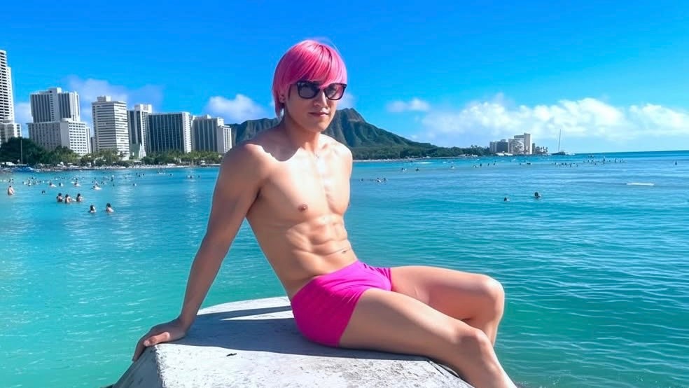 リアル？AI？EXIT・兼近大樹の“バッキバキ”に人気俳優も驚愕「まちょ！ちょまてよッ！」