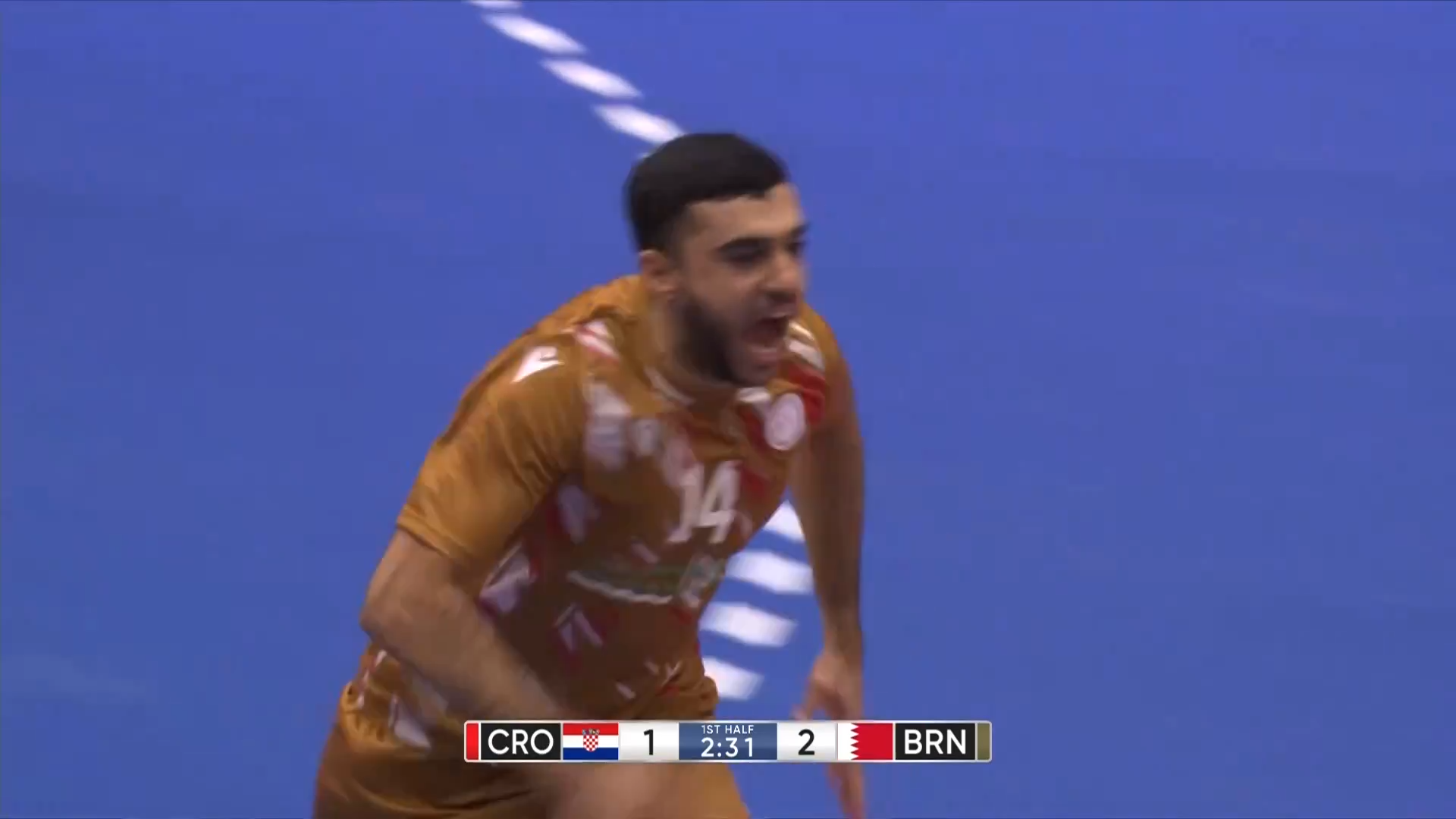 【ハンドボール】第28回男子世界選手権1/24メインラウンド クロアチア vs. バーレーン