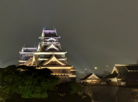 武井壮、熊本城の美しさに感動「桜の季節も見たい」