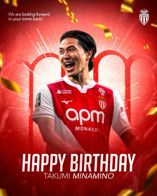 祝福とエールを込めて―南野拓実が31歳に、早期復帰への願い