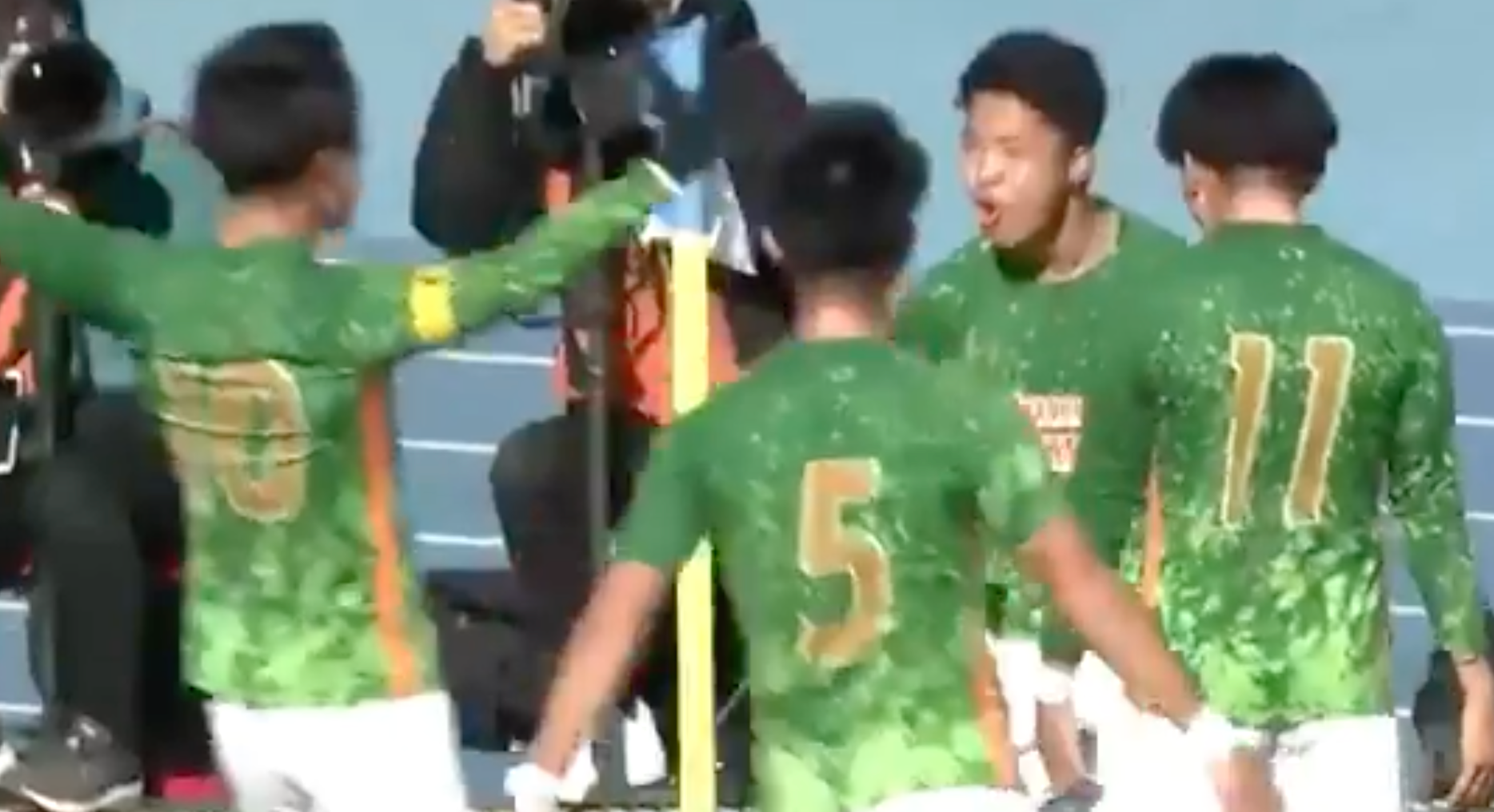 ​​東山vs青森山田 第100回全国高校サッカー選手権・準々決勝