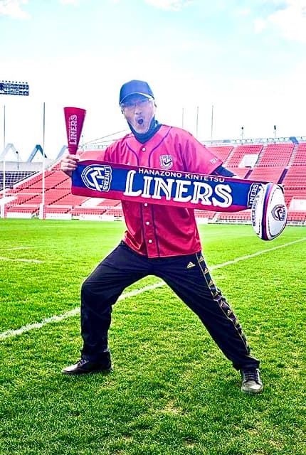 レジェンド声優 大塚明夫がガクブル!? ラグビー”ライナーズ”シーズン開幕戦で国歌独唱