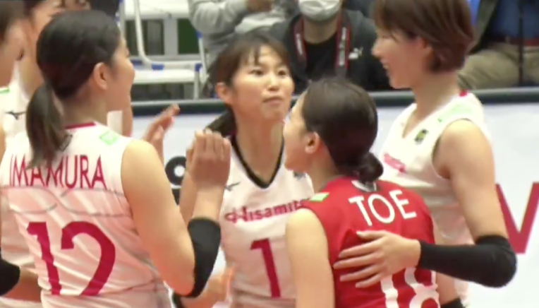 Ｖリーグ女子　埼玉上尾メディックス vs. 久光スプリングス 2021/11/6【ハイライト】