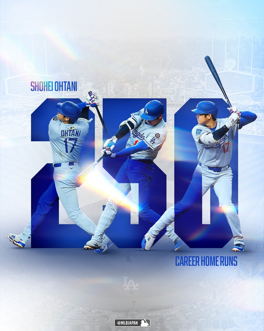 歴史を刻む一発！大谷翔平がメジャー通算250本塁打