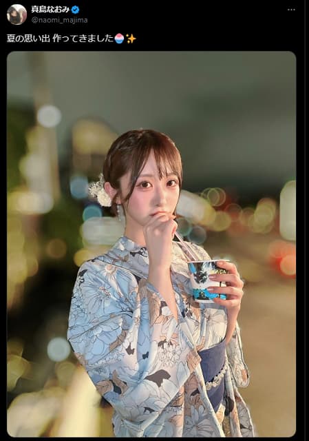「夏の思い出」グラビアモデルが可愛い浴衣姿を披露