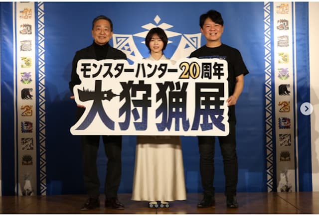 西野七瀬がモンハン大狩猟展に出席しモンハン愛を語る！