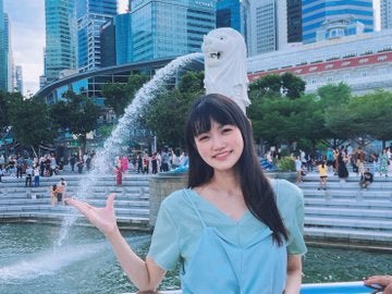 超人気声優　シンガポール旅行の様子を“おすそわけ”
