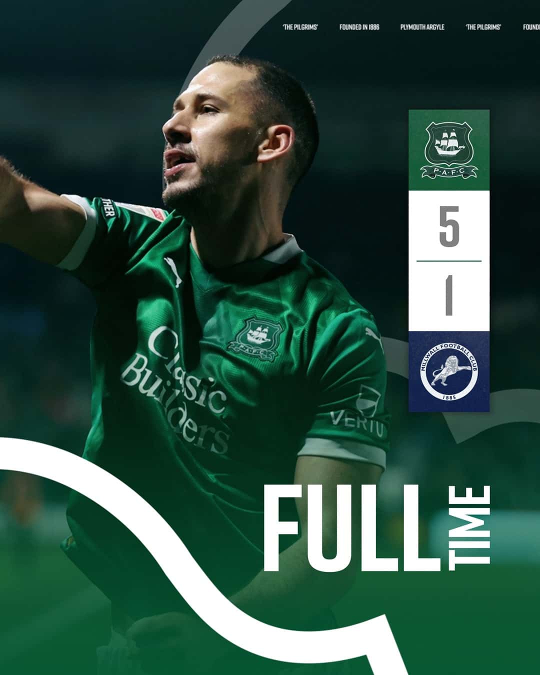 FAカップでリヴァプールに勝利したプリマスが勢いそのままに大量得点で勝利を飾る