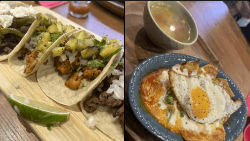 STARDOM【スターダム】ジーナ、タコス＆チラキレスに舌鼓「Authentic chilaquiles and tacos 」