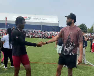 NFL まさかのコラボにファン騒然！ジェイデン・ダニエルズ×ジェイソン・テイタムが実現