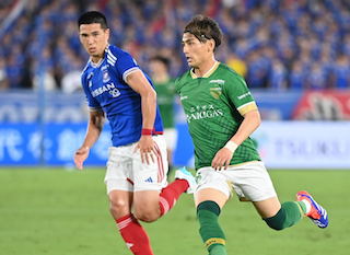 東京ヴェルディが横浜FMに粘り勝ち