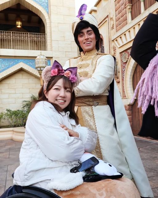 ディズニーシー満喫の車いすテニス・田中愛美、