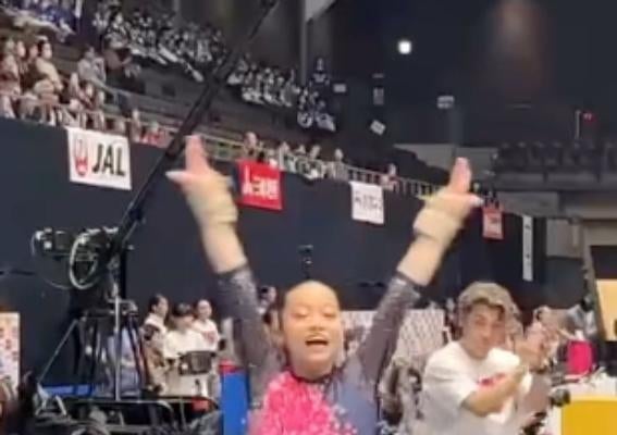 体操女子の新星・南埜佑芽、天皇杯で大人レオタード披露！次はNHK杯＆世界ジュニアへ