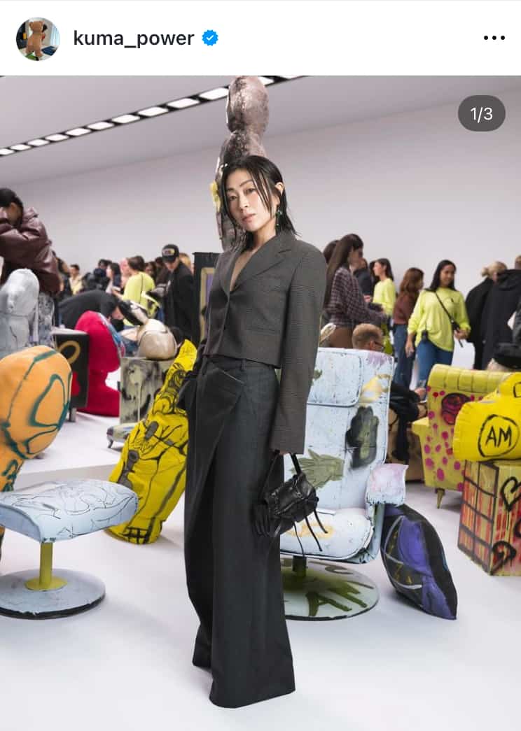 宇多田ヒカル、アクネスタジオのパリコレ出演を自身のインスタで遅れて報告！