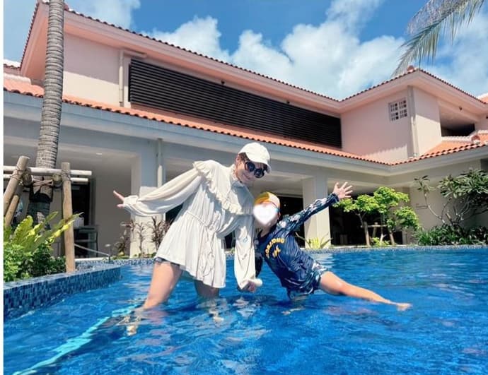 辻希美　絶景と癒しの宿泊体験！今年の沖縄は新しいヴィーヴォヴィーヴァ石垣でリラックス