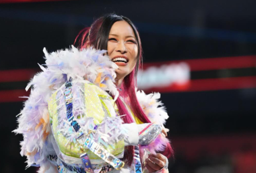 IYO SKY、ケベック大会で熱狂の声援「Je t’aime, Québec!!」試合後もファンと強い絆