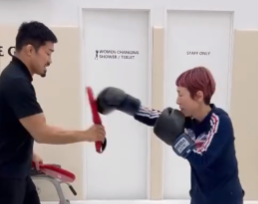 久本雅美、ボクササイズにハマる！「健康第一！頑張るー！！」