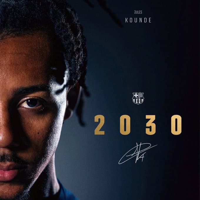 ロマーノ報道、バルセロナDFクンデが2030年まで契約延長　デコSDの方針を反映