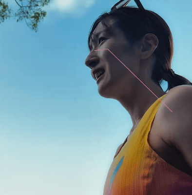 「ギャップにドキっとします」美女陸上選手、編集に夢中に！？ランニングシーンのクールムービーにファン夢中！