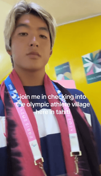 クルーズ船の選手村！？日本代表Kanoaがタヒチの選手村の様子を公開