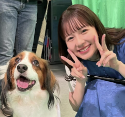 渡辺瑠海アナ、タモリステーションで「始球式」に登場した愛らしいミルちゃんに感激！