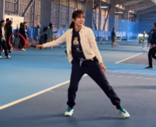 木下紗由莉、テニスにも本気宣言「今年は試合に出たい！」