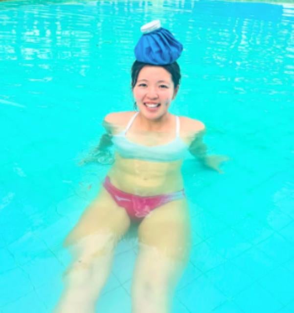 「歩くだけで大量の汗がでる」ビーチバレー松本穏、真夏のトレーニングも全力宣言