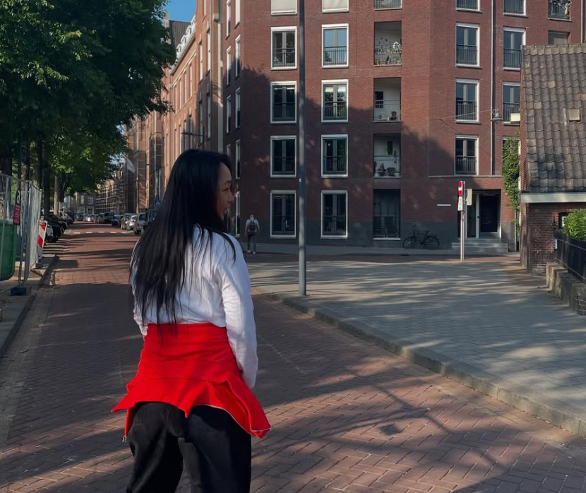 “異国の街並み”テニス界のエリート・穂積絵莉、オランダ旅を満喫