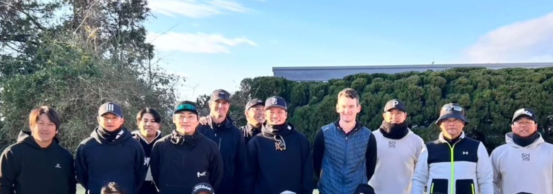 坂本勇人、春季キャンプのオフをゴルフで満喫