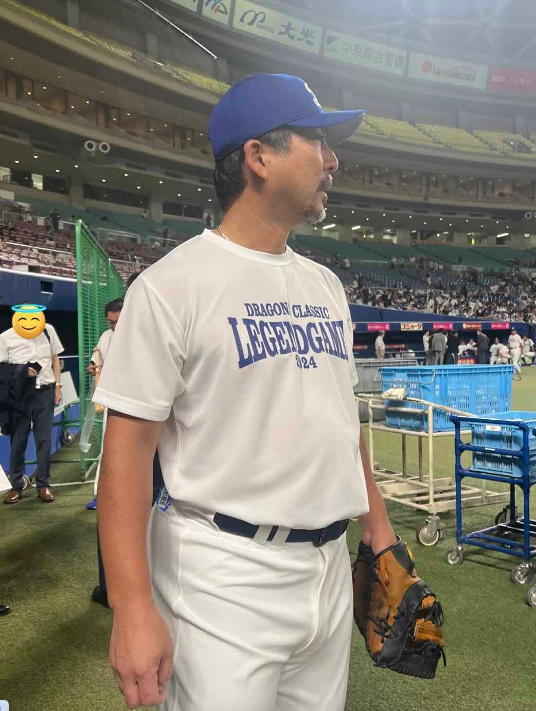 小笠原茉由が父・小笠原道大も出場する中日ドラゴンズOB戦の応援に駆けつける