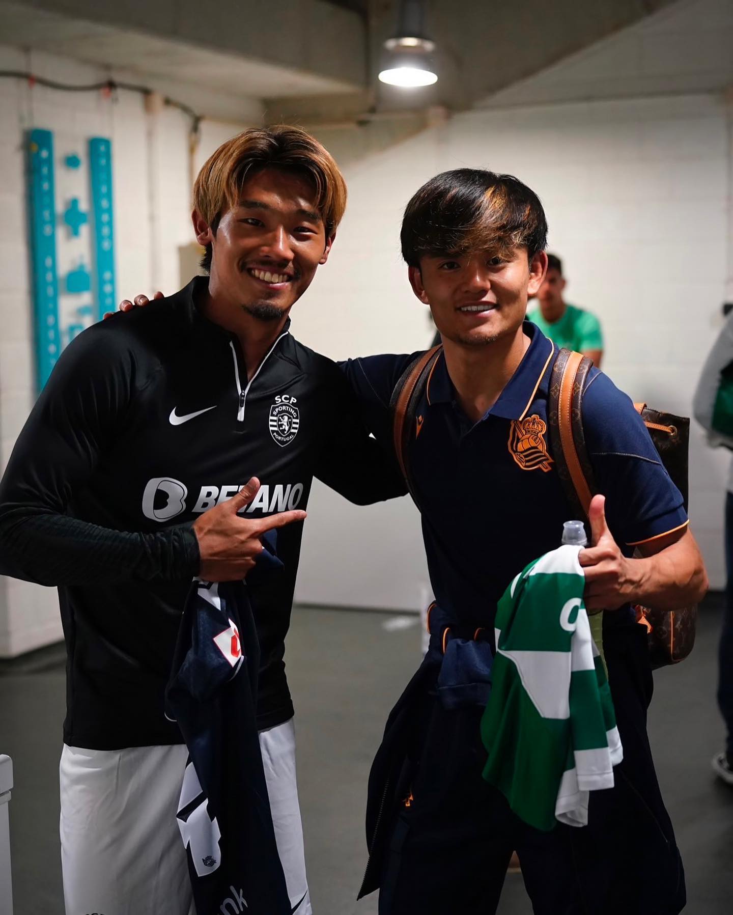 プレシーズンマッチならではの2S⚽️ 久保建英が守田英正との2S披露⚽️